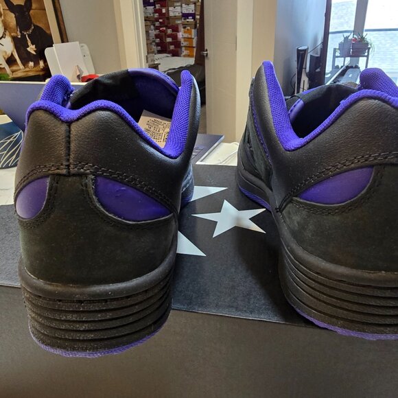 Converse Weapon Leather Black Night Indigo Blue Men's Shoes Sneakers SZ 10 NEW - Picture 5 of 14